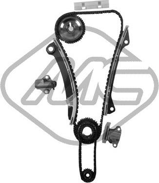 Metalcaucho 58372 - Sadales vārpstas piedziņas ķēdes komplekts www.autospares.lv