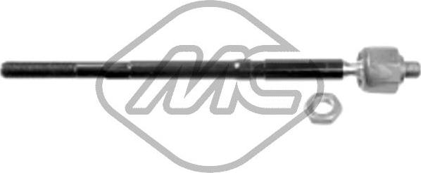 Metalcaucho 53592 - Aksiālais šarnīrs, Stūres šķērsstiepnis www.autospares.lv