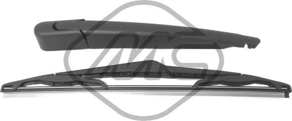 Metalcaucho 68086 - Wiper Blade www.autospares.lv