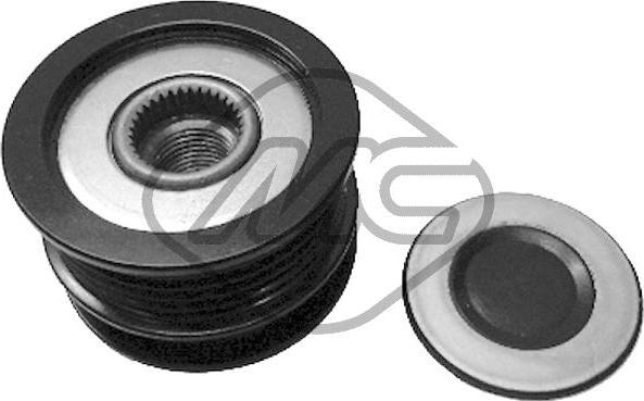 Metalcaucho 05953 - Piedziņas skriemelis, Ģenerators www.autospares.lv