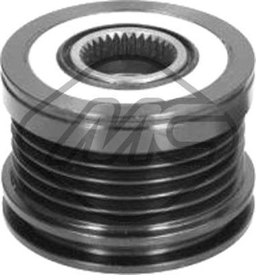 Metalcaucho 06012 - Шкив генератора, муфта www.autospares.lv