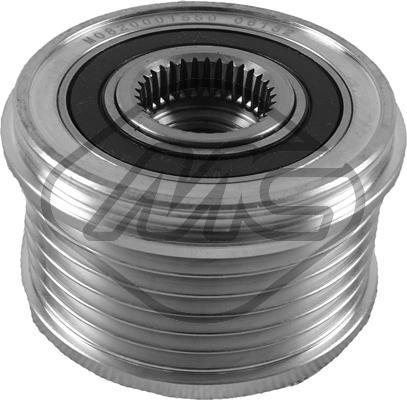 Metalcaucho 06152 - Pulley, alternator, freewheel clutch www.autospares.lv