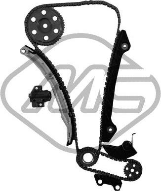 Metalcaucho 07120 - Sadales vārpstas piedziņas ķēdes komplekts www.autospares.lv