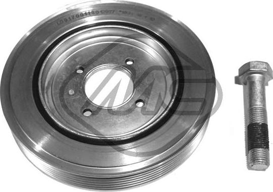 Metalcaucho 12927 - Шкив коленчатого вала www.autospares.lv