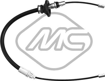 Metalcaucho 80010 - Cable, parking brake www.autospares.lv