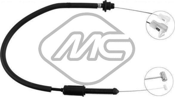 Metalcaucho 83194 - Akseleratora trose www.autospares.lv