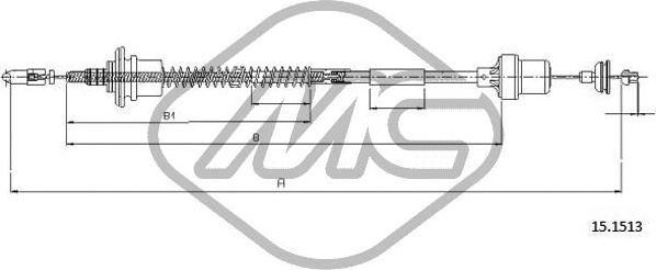 Metalcaucho 82148 - Trose, Sajūga pievads www.autospares.lv