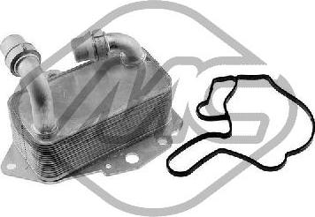 Metalcaucho 39600 - Eļļas radiators, Motoreļļa www.autospares.lv