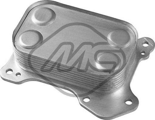 Metalcaucho 39096 - Eļļas radiators, Motoreļļa www.autospares.lv