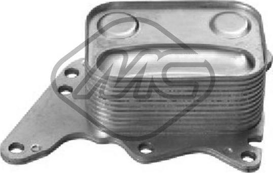 Metalcaucho 39066 - Eļļas radiators, Motoreļļa www.autospares.lv