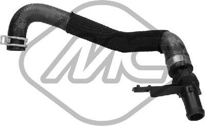 Metalcaucho 78548 - Radiator Hose www.autospares.lv