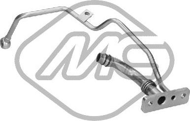 Metalcaucho 77854 - Eļļas cauruļvads, Kompresors www.autospares.lv