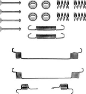 Metelli 9056 - Accessory Kit, brake shoes www.autospares.lv