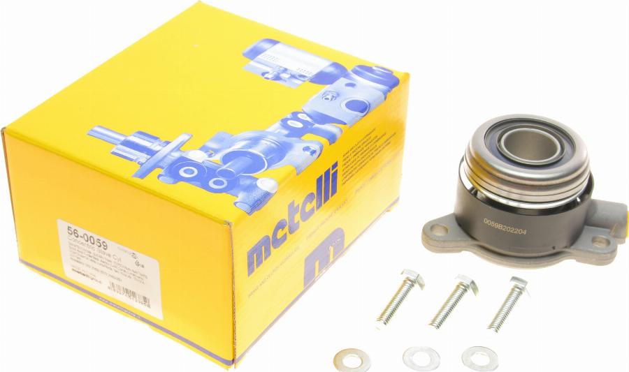 Metelli 56-0059 - Centrālais izslēdzējmehānisms, Sajūgs www.autospares.lv