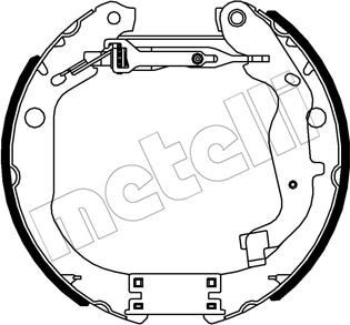 Metelli 51-0558 - Bremžu loku komplekts www.autospares.lv