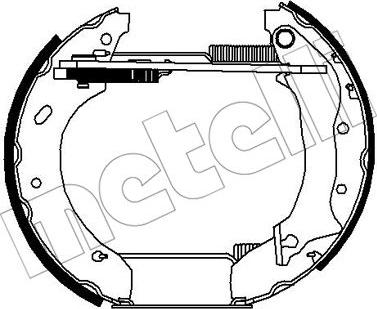 Metelli 51-0250 - Bremžu loku komplekts www.autospares.lv