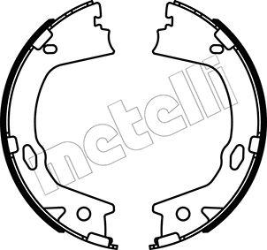 Metelli 53-0499 - Bremžu loku kompl., Stāvbremze www.autospares.lv