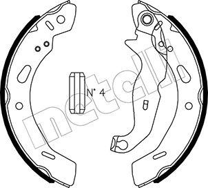 Metelli 53-0490 - Bremžu loku komplekts www.autospares.lv