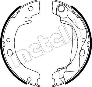 Metelli 53-0446 - Bremžu loku kompl., Stāvbremze www.autospares.lv