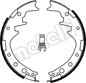 Metelli 53-0413 - Bremžu loku komplekts www.autospares.lv