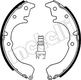 Metelli 53-0424 - Bremžu loku komplekts www.autospares.lv