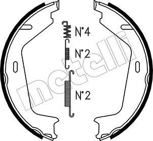 Metelli 53-0479K - Bremžu loku kompl., Stāvbremze www.autospares.lv