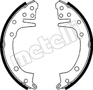 Metelli 53-0598 - Bremžu loku komplekts www.autospares.lv