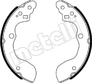 Metelli 53-0540 - Bremžu loku komplekts www.autospares.lv