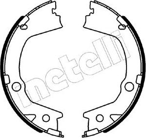 Metelli 53-0562 - Bremžu loku kompl., Stāvbremze www.autospares.lv