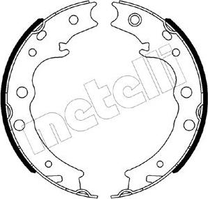 Metelli 53-0539 - Bremžu loku kompl., Stāvbremze www.autospares.lv