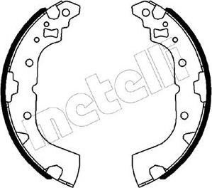 Metelli 53-0602 - Bremžu loku komplekts autospares.lv