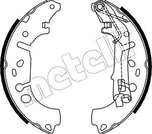 Metelli 53-0093 - Bremžu loku komplekts www.autospares.lv