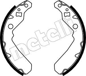 Metelli 53-0045 - Bremžu loku komplekts www.autospares.lv