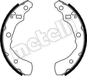 Metelli 53-0041 - Bremžu loku komplekts www.autospares.lv