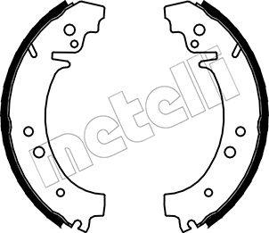 Metelli 53-0060 - Brake Shoe Set www.autospares.lv