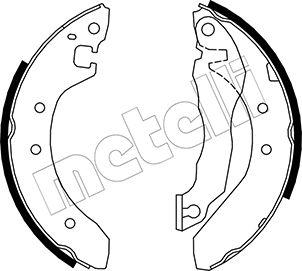 Metelli 53-0005 - Bremžu loku komplekts www.autospares.lv