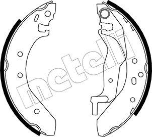 Metelli 53-0006 - Brake Shoe Set www.autospares.lv