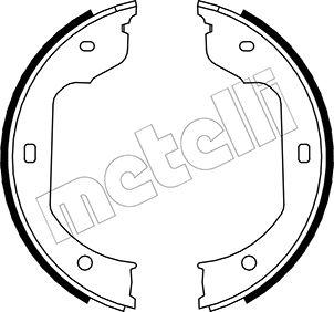 Metelli 53-0019 - Bremžu loku kompl., Stāvbremze www.autospares.lv