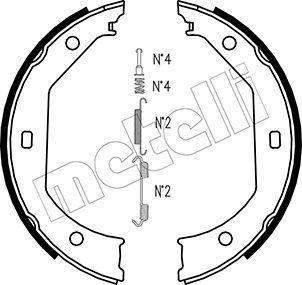 Metelli 53-0017K - Bremžu loku kompl., Stāvbremze www.autospares.lv