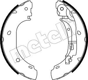 Metelli 53-0082 - Bremžu loku komplekts www.autospares.lv