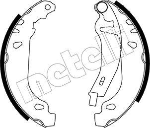 Metelli 53-0022Y - Bremžu loku komplekts autospares.lv