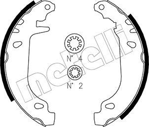 Metelli 53-0022 - Bremžu loku komplekts autospares.lv