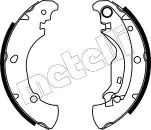 Metelli 53-0076 - Bremžu loku komplekts autospares.lv