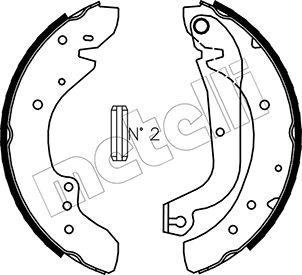 Metelli 53-0071 - Bremžu loku komplekts www.autospares.lv