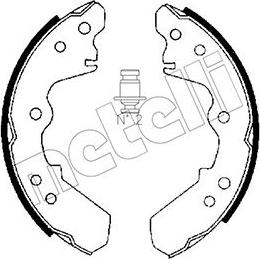 Metelli 53-0191 - Bremžu loku komplekts www.autospares.lv