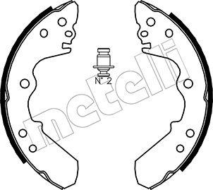 Metelli 53-0192 - Bremžu loku komplekts www.autospares.lv