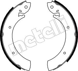 Metelli 53-0100 - Bremžu loku komplekts autospares.lv