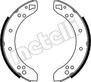 Metelli 53-0101 - Bremžu loku komplekts autospares.lv