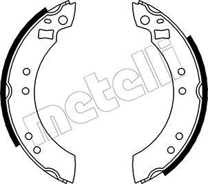 Metelli 53-0103 - Bremžu loku komplekts autospares.lv