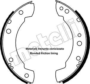 Metelli 53-0102 - Bremžu loku komplekts www.autospares.lv